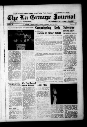 Primary view of object titled 'The La Grange Journal (La Grange, Tex.), Vol. 85, No. 23, Ed. 1 Thursday, June 4, 1964'.