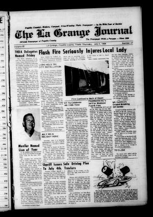 The La Grange Journal (La Grange, Tex.), Vol. 85, No. 27, Ed. 1 Thursday, July 2, 1964