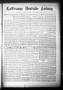 Newspaper: La Grange Deutsche Zeitung (La Grange, Tex.), Vol. 29, No. 11, Ed. 1 …