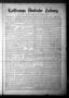 Newspaper: La Grange Deutsche Zeitung. (La Grange, Tex.), Vol. 23, No. 8, Ed. 1 …