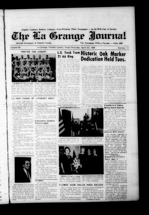 The La Grange Journal (La Grange, Tex.), Vol. 85, No. 17, Ed. 1 Thursday, April 23, 1964