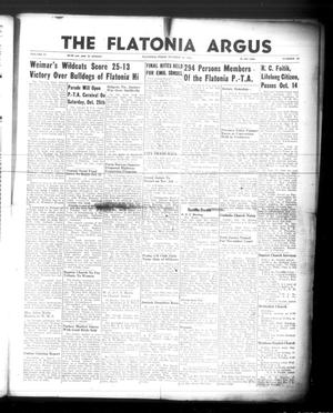 The Flatonia Argus (Flatonia, Tex.), Vol. 77, No. 42, Ed. 1 Thursday, October 16, 1952