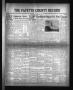 Primary view of The Fayette County Record (La Grange, Tex.), Vol. 24, No. 95, Ed. 1 Friday, September 27, 1946