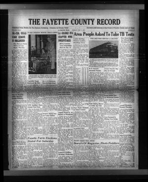 The Fayette County Record (La Grange, Tex.), Vol. 27, No. 11, Ed. 1 Tuesday, December 7, 1948