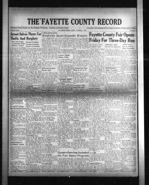 The Fayette County Record (La Grange, Tex.), Vol. 26, No. 96, Ed. 1 Friday, October 1, 1948
