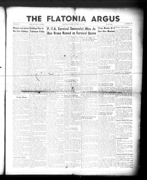 The Flatonia Argus (Flatonia, Tex.), Vol. 77, No. 44, Ed. 1 Thursday, October 30, 1952