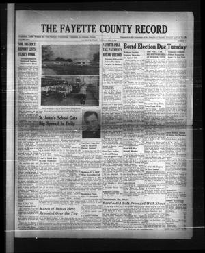 The Fayette County Record (La Grange, Tex.), Vol. 26, No. 27, Ed. 1 Tuesday, February 3, 1948