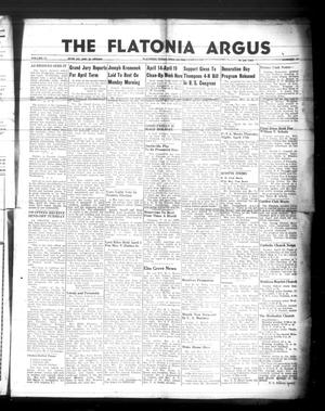 The Flatonia Argus (Flatonia, Tex.), Vol. 77, No. 15, Ed. 1 Thursday, April 10, 1952