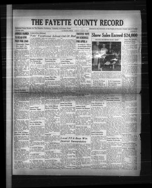 The Fayette County Record (La Grange, Tex.), Vol. 26, No. 37, Ed. 1 Tuesday, March 9, 1948