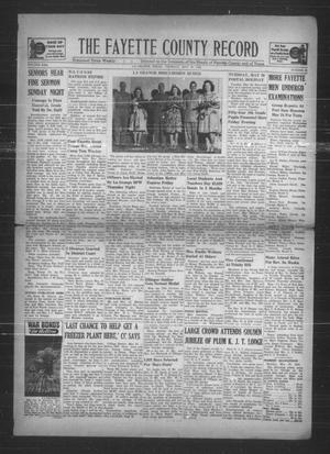 The Fayette County Record (La Grange, Tex.), Vol. 22, No. 61, Ed. 1 Tuesday, May 30, 1944