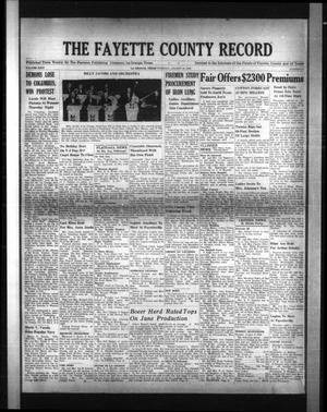 The Fayette County Record (La Grange, Tex.), Vol. 26, No. 81, Ed. 1 Tuesday, August 10, 1948