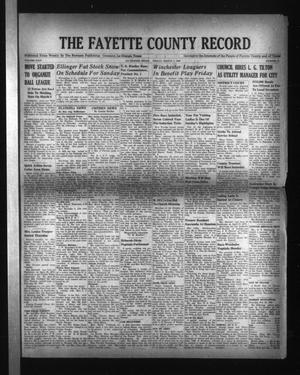 The Fayette County Record (La Grange, Tex.), Vol. 24, No. 35, Ed. 1 Friday, March 1, 1946