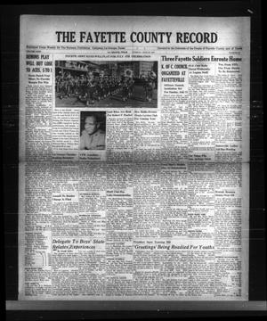The Fayette County Record (La Grange, Tex.), Vol. 26, No. 69, Ed. 1 Tuesday, June 29, 1948