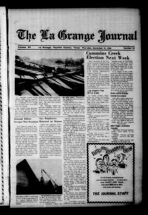 The La Grange Journal (La Grange, Tex.), Vol. 85, No. 53, Ed. 1 Thursday, December 31, 1964