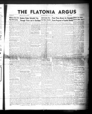 The Flatonia Argus (Flatonia, Tex.), Vol. 76, No. 24, Ed. 1 Thursday, June 14, 1951
