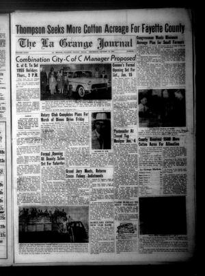 The La Grange Journal (La Grange, Tex.), Vol. 76, No. 2, Ed. 1 Thursday, January 13, 1955