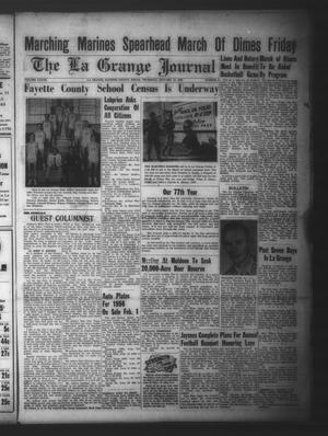 The La Grange Journal (La Grange, Tex.), Vol. 77, No. 2, Ed. 1 Thursday, January 12, 1956