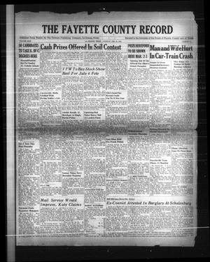 The Fayette County Record (La Grange, Tex.), Vol. 26, No. 33, Ed. 1 Tuesday, February 24, 1948