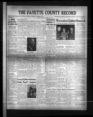 The Fayette County Record (La Grange, Tex.), Vol. 26, No. 29, Ed. 1 Tuesday, February 10, 1948