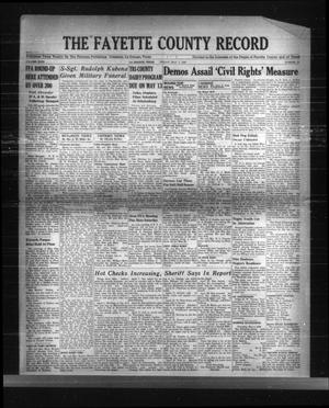 The Fayette County Record (La Grange, Tex.), Vol. 26, No. 54, Ed. 1 Friday, May 7, 1948