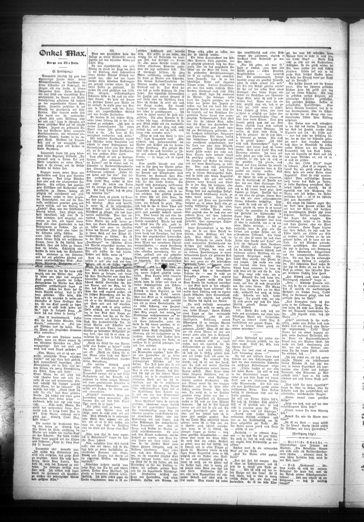 La Grange Deutsche Zeitung (La Grange, Tex.), Vol. 29, No. 22, Ed. 1 Thursday, January 16, 1919
                                                
                                                    [Sequence #]: 2 of 8
                                                