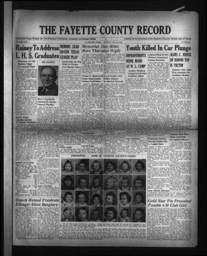 The Fayette County Record (La Grange, Tex.), Vol. 24, No. 60, Ed. 1 Tuesday, May 28, 1946