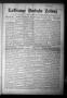 Thumbnail image of item number 1 in: 'La Grange Deutsche Zeitung (La Grange, Tex.), Vol. 28, No. 43, Ed. 1 Thursday, June 13, 1918'.