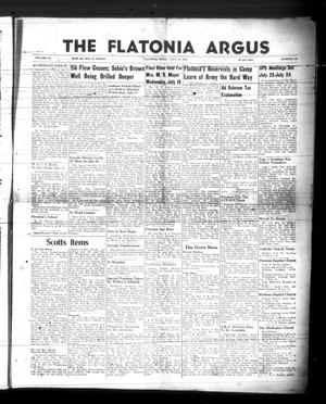 The Flatonia Argus (Flatonia, Tex.), Vol. 76, No. 29, Ed. 1 Thursday, July 19, 1951