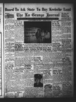 Primary view of object titled 'The La Grange Journal (La Grange, Tex.), Vol. 78, No. 3, Ed. 1 Thursday, January 17, 1957'.
