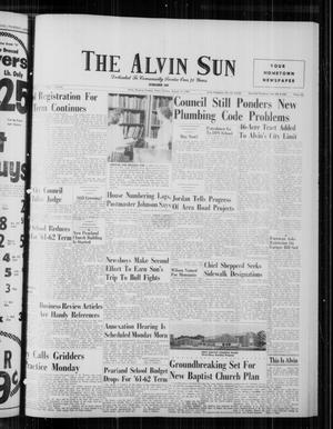 The Alvin Sun (Alvin, Tex.), Vol. 72, No. 4, Ed. 1 Sunday, August 13, 1961