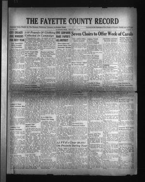 The Fayette County Record (La Grange, Tex.), Vol. 25, No. 13, Ed. 1 Friday, December 13, 1946