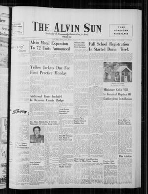 The Alvin Sun (Alvin, Tex.), Vol. 72, No. 3, Ed. 1 Thursday, August 10, 1961