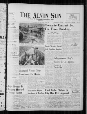 The Alvin Sun (Alvin, Tex.), Vol. 71, No. 56, Ed. 1 Thursday, June 29, 1961