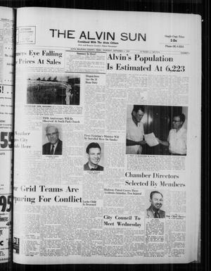 Primary view of The Alvin Sun (Alvin, Tex.), Vol. 70, No. 3, Ed. 1 Thursday, September 3, 1959
