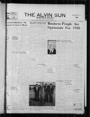 The Alvin Sun (Alvin, Tex.), Vol. 68, No. 20, Ed. 1 Thursday, January 2, 1958