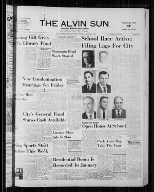 The Alvin Sun (Alvin, Tex.), Vol. 71, No. 29, Ed. 1 Thursday, March 2, 1961