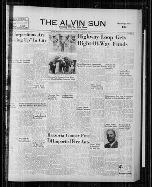 The Alvin Sun (Alvin, Tex.), Vol. 68, No. 31, Ed. 1 Thursday, March 20, 1958
