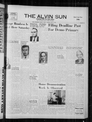 The Alvin Sun (Alvin, Tex.), Vol. 68, No. 38, Ed. 1 Thursday, May 8, 1958