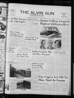 The Alvin Sun (Alvin, Tex.), Vol. 70, No. 17, Ed. 1 Thursday, December 10, 1959