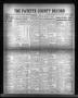 Newspaper: The Fayette County Record (La Grange, Tex.), Vol. 26, No. 101, Ed. 1 …
