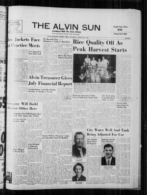 The Alvin Sun (Alvin, Tex.), Vol. 70, No. 1, Ed. 1 Thursday, August 20, 1959