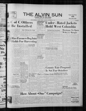 The Alvin Sun (Alvin, Tex.), Vol. 69, No. 5, Ed. 1 Thursday, September 18, 1958