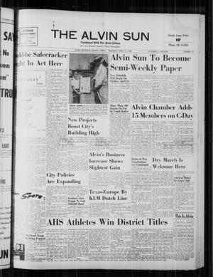 The Alvin Sun (Alvin, Tex.), Vol. 71, No. 35, Ed. 1 Thursday, April 13, 1961
