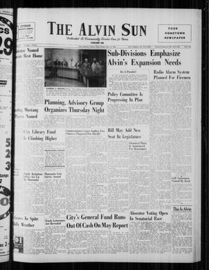 The Alvin Sun (Alvin, Tex.), Vol. 71, No. 43, Ed. 1 Sunday, May 14, 1961