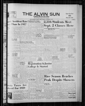 The Alvin Sun (Alvin, Tex.), Vol. 69, No. 3, Ed. 1 Thursday, September 4, 1958