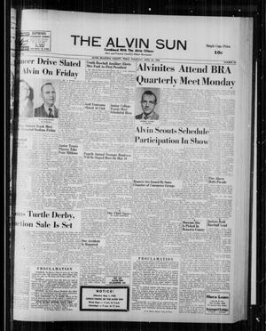 The Alvin Sun (Alvin, Tex.), Vol. 68, No. 36, Ed. 1 Thursday, April 24, 1958