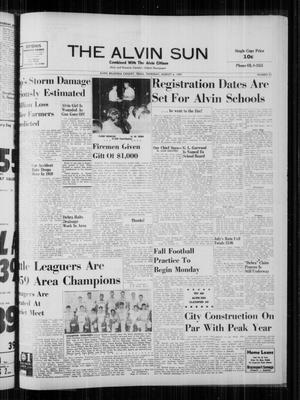 Primary view of object titled 'The Alvin Sun (Alvin, Tex.), Vol. 69, No. 51, Ed. 1 Thursday, August 6, 1959'.