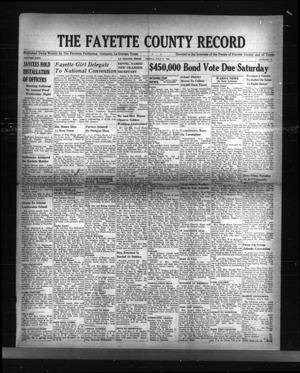 The Fayette County Record (La Grange, Tex.), Vol. 26, No. 72, Ed. 1 Friday, July 9, 1948