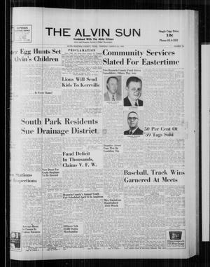 Primary view of The Alvin Sun (Alvin, Tex.), Vol. 69, No. 32, Ed. 1 Thursday, March 26, 1959
