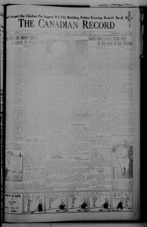 The Canadian Record (Canadian, Tex.), Vol. 33, No. 40, Ed. 1  Thursday, October 1, 1925